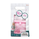 Toi-toys Hausreinigungsspielset 3-teilig rosa und weiß