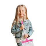 Toi-toys Hausreinigungsspielset 3-teilig rosa und weiß