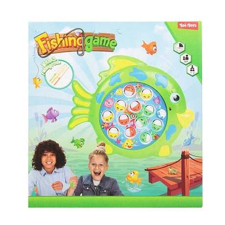 Toi-toys Angelspiel-Drehteller fängt den Fisch mit Ton