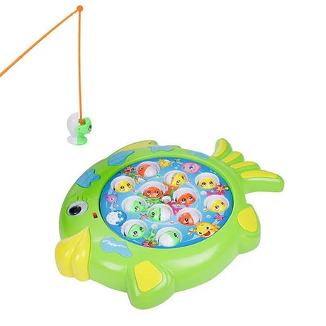 Toi-toys Angelspiel-Drehteller fängt den Fisch mit Ton