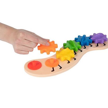 Toi-toys Toi Toys Little Stars Babyraupe mit rotierenden Zahnrädern
