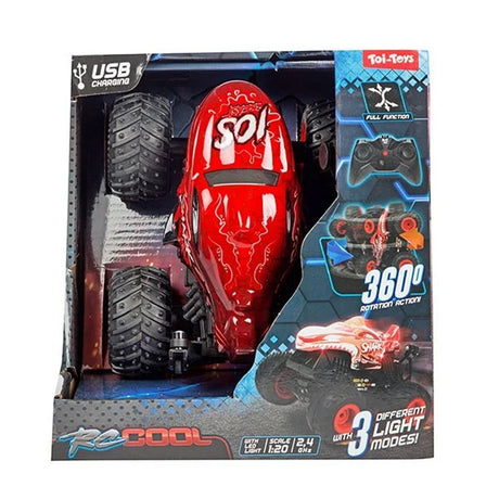 Toi-toys rc-cooler Monstertruck 1:20 + Licht sortiert