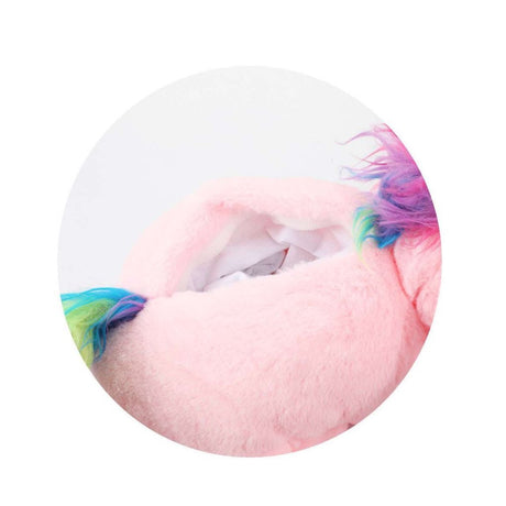Toi-toys Einhorn Kuscheltier Rucksack 30 cm