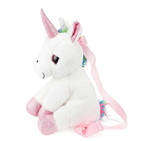 Toi-toys Einhorn Kuscheltier Rucksack 30 cm