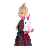 Toi-toys Einhorn Kuscheltier Rucksack 30 cm