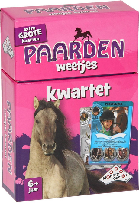Identitätsspiele Pferd Fakten Quartett