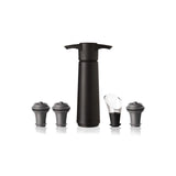 Vacu Vin Weinsparer 5-teiliges Set schwarz