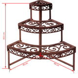 Esschert Design Quarter Round Etagère BPH32