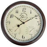 Esschert-Designstationen mit Thermo-Hygrometer 30,5 cm tf008