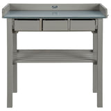 Esschert Design Garden Arbeit Tisch grau CF29G