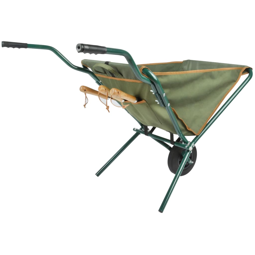 Esschert Design Schubkarre faltbar grün GT138