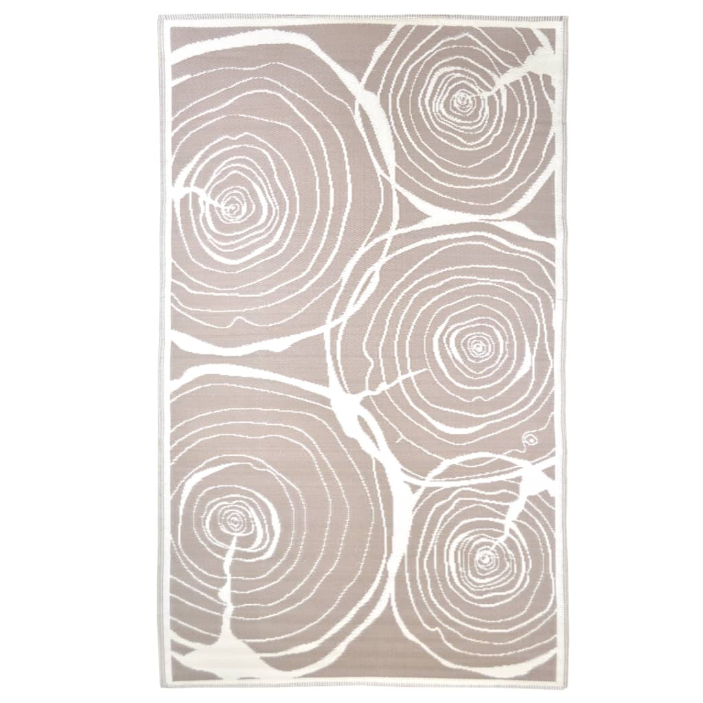 Esschert Design Outdoor -Ringe jährliche Ringe 240x150 cm