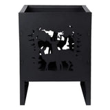 Esschert Design Vuurkorf Hert Square