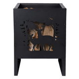 Esschert Design Vuurkorf Hert Square