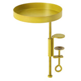 Essschert Design Pflanze Blad mit Klemme um S golden gefärbt