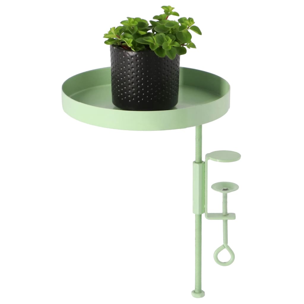 Esschert Design -Pflanze Blad mit Klemme um M grün