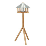 Esschert Design Bird Feed House mit Silo und um Dachzink