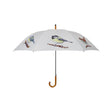 Esschert Design Regenschirm Aquarell Vögel 119,5x119,5x96,0 cm