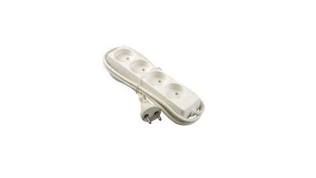 Vb 41120 Tischsteckdose 4-fach Z-RA 2x1mm