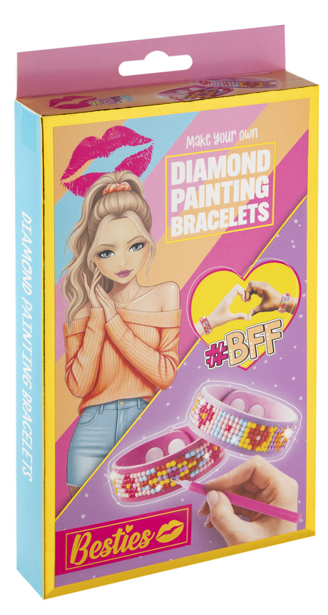 Creative Craft Group Besties Diamantmalerei-Armbänder, 2 Stk.