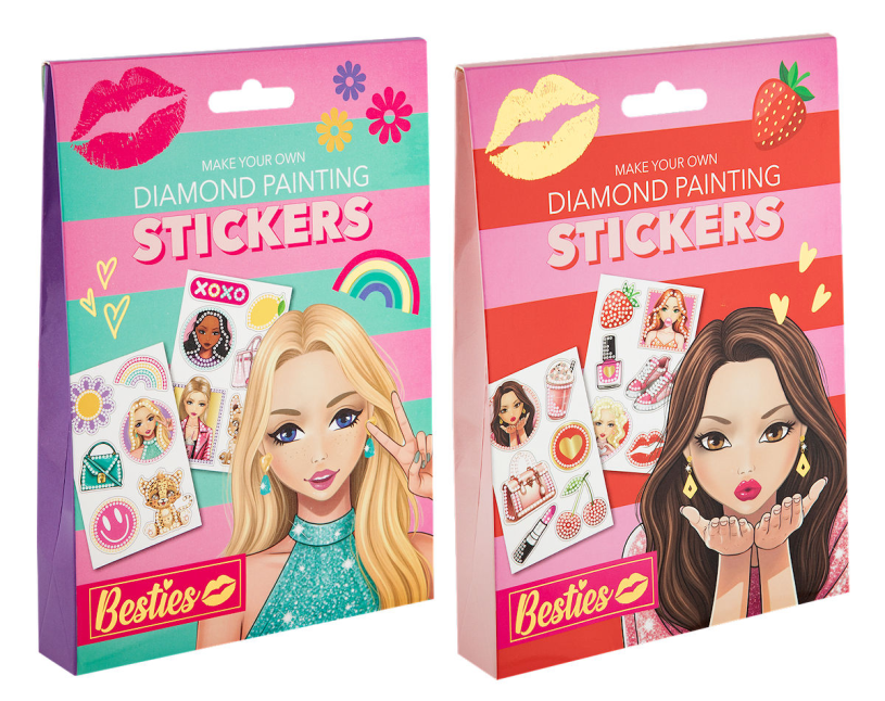 Besties stellen Ihre eigenen Diamantmalerei-Aufkleber her