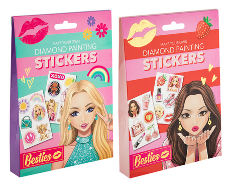 Besties stellen Ihre eigenen Diamantmalerei-Aufkleber her