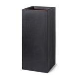 Capi Capi Pflanzer Urban Glatt rechteckig 36x79 cm Schwarz