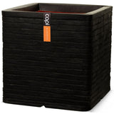 Capi Pflanzer Nature Row Square 40x40 cm Schwarz KBLRO903
