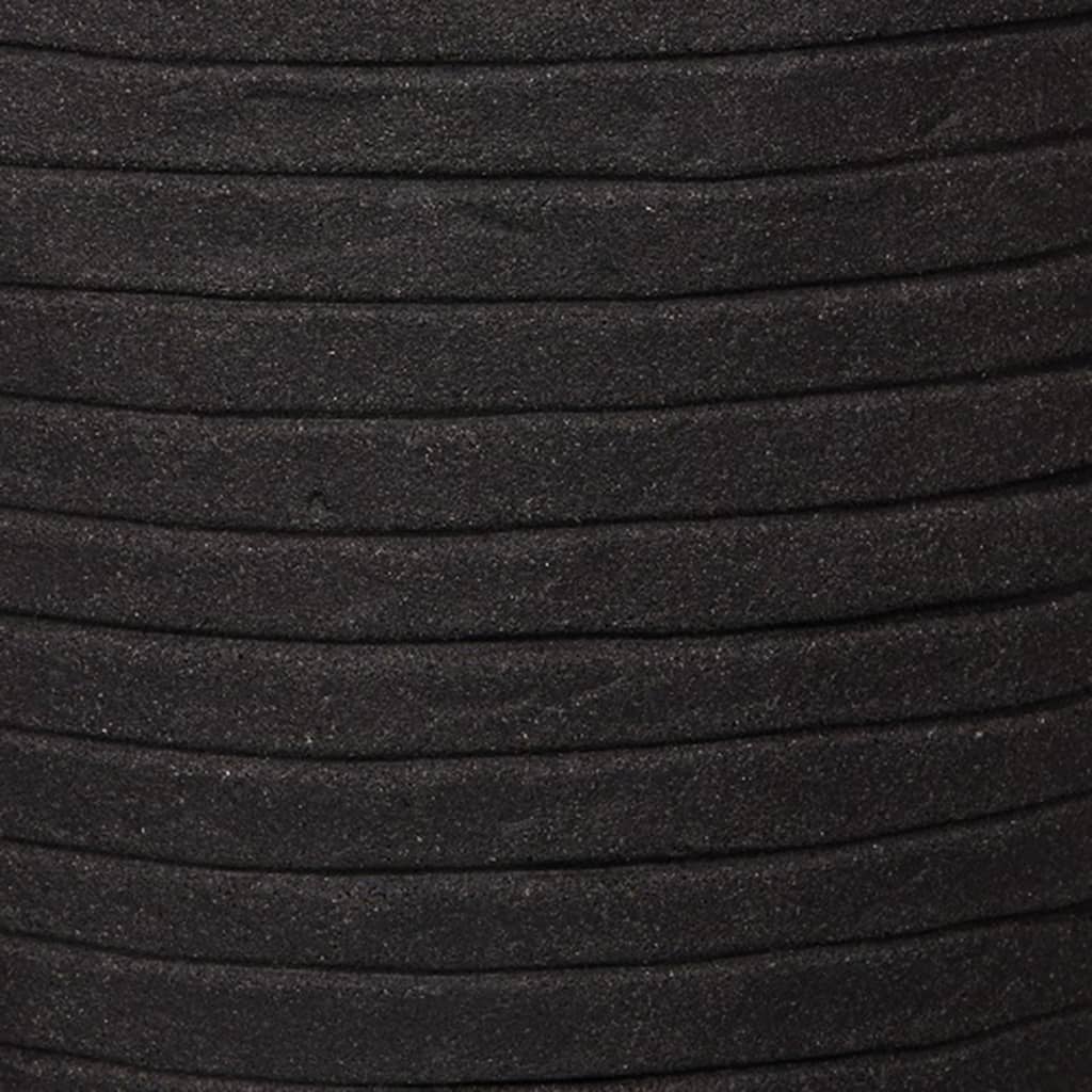 Capi Capi Pflanzer Nature Row Square 30x30 cm Schwarz KBLRO902