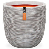 Capi Flowerpot Natur Rib 43x41 cm Elfenbeinfarbe Kofi933