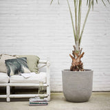Capi Flowerpot Nature Row 35x34 cm Elfenbeinfarbe Wid.932