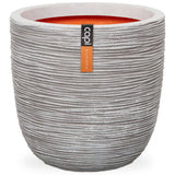 Capi Flowerpot Natur Rib 54x52 cm Elfenbeinfarbe Kofi935