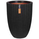 Capi Capi Flowerpot Urban Tube Elegant Low 46x58 cm Schwarz KBLT783