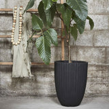 Capi Capi Flowerpot Urban Tube Elegant Low 46x58 cm Schwarz KBLT783