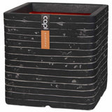 Capi Capi Pflanzer Nature Row Square 40x40 cm Anthrazit Krwz903
