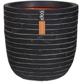 Capi Capi Flowerpot Nature Row 35x34 cm Anthrazit krwz932