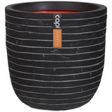 Capi Flowerpot Nature Row 54x52 cm Anthrazit WFD935