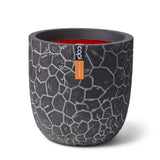 Capi Flowerpot Ton sphärisch 35x34 cm Anthrazit -gepflegt