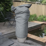 CAPI -Pflanzenabdeckung Medium 100x200 cm Graudruck
