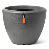 Capi capi blowerpot arc granit verjüngter 48x35 cm anthrazit -geläutet