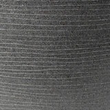 Capi capi blowerpot arc granit verjüngter 48x35 cm anthrazit -geläutet