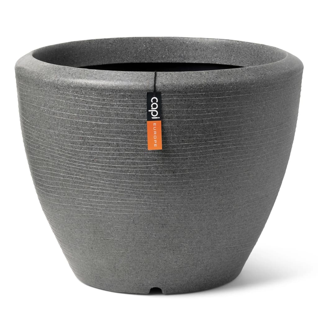 Capi capi blowerpot arc granit verjüngter 34x25 cm anthrazit -geläutet