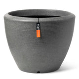 Capi capi blowerpot arc granit verjüngter 34x25 cm anthrazit -geläutet