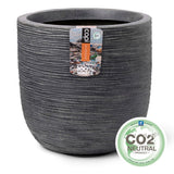CAPI -Pflanzer waschen Rib 43x41 cm grau