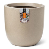 Capi Pflanzer glatt 35x34 cm Terrazzo Beige