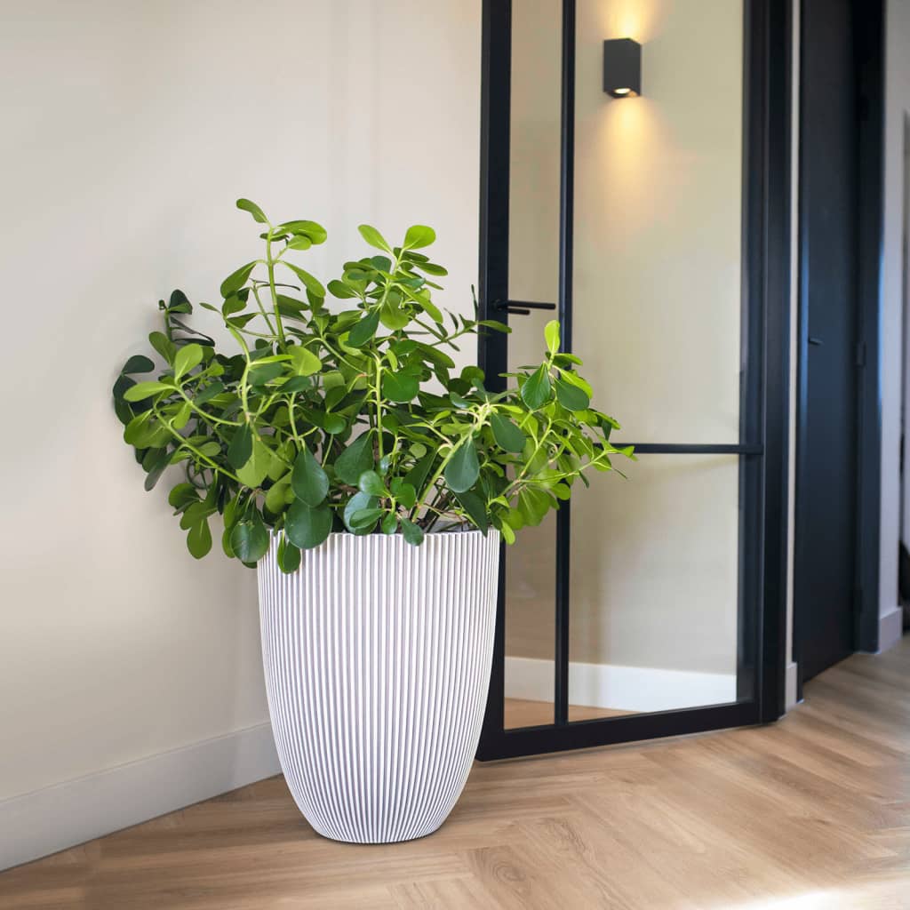 Capi Flowerpot Groove Elegant 34x46 cm Elfenbeinkol.