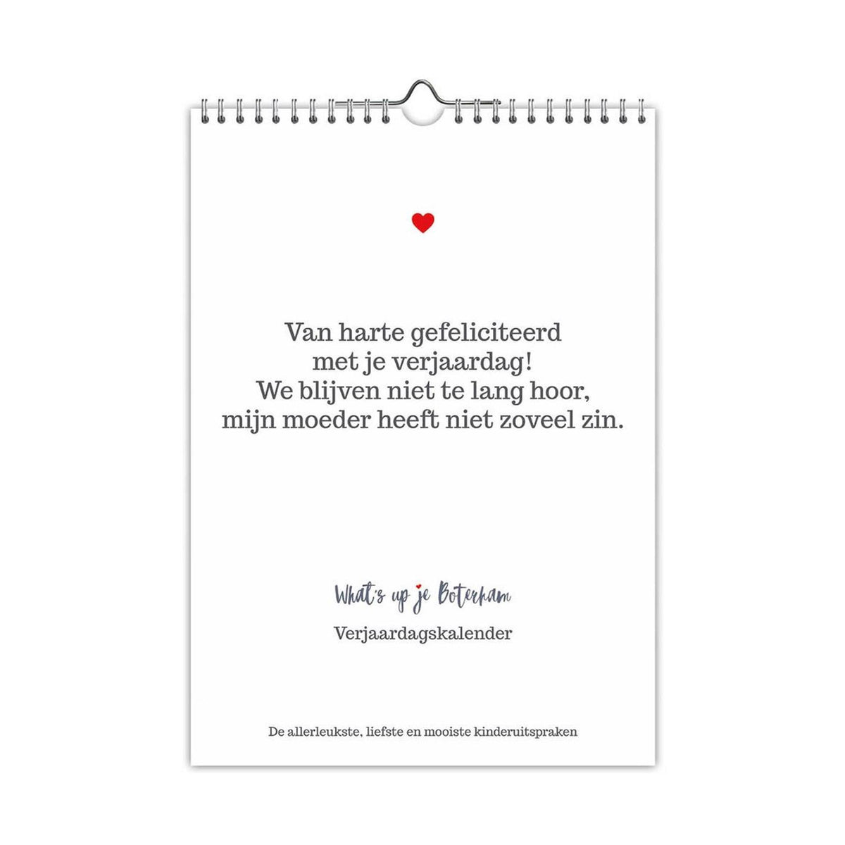 Comello What's Up Your Sandwich – Geburtstagskalender – A4
