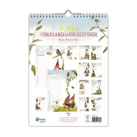 Comello der Zwerg Geburtstagskalender A4