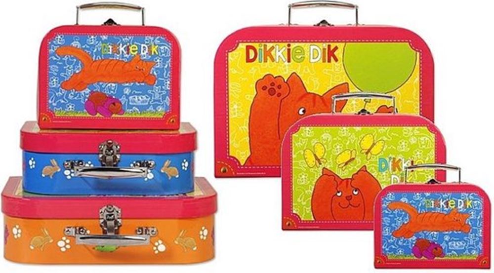 Bambolino Toys Bambolino 3-teiliges Kofferset Dikkie Dik