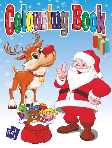 Buch-Specials Niederlande bv Weihnachtsmalbuch, 64 Seiten.